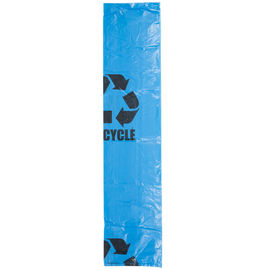 Geri Dönüşümlü Mavi Plastik Çöp Torbaları 1.2 Mil 40 - 45 Galon Çevre Dostu