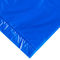 Ağır Plastik Tişörtlü Alışveriş Çantaları Mavi Renk Düz Tip Özelleştirilmiş Boyut