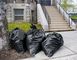Büyük Ağır Geri Dönüşümlü Çöp Poşetleri Pedal Pin Liner Yüksek Dayanıklılık