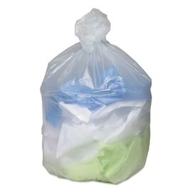 Çöp Kovası Yıldız Mühür Çöp Torbası, Beyaz Renk Tek Çöp Torbası