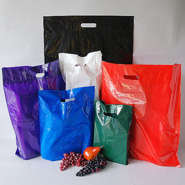 Renkli Alışveriş Perakende Hediyelik Çanta Özelleştirilmiş Kalınlığı Gravür Baskı