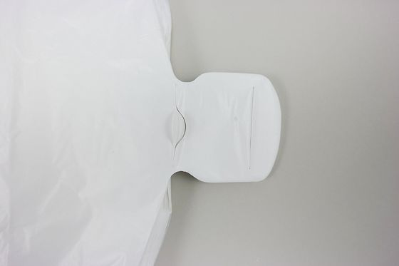 Tişörtlü Alışveriş Çantaları 13 mikrofon.  1000 / kılıf, Baskı ile WHITE Renk, HDPE malzeme