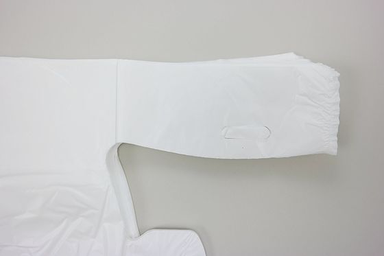 Tişörtlü Alışveriş Çantaları 13 mikrofon.  1000 / kılıf, Baskı ile WHITE Renk, HDPE malzeme